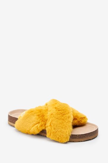 Cork Crossover Slippers