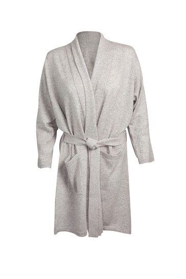 Pure Luxuries London Hallbeck Cashmere & Merino Wool Dressing Gown