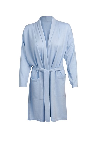 Pure Luxuries London Hallbeck Cashmere & Merino Wool Dressing Gown