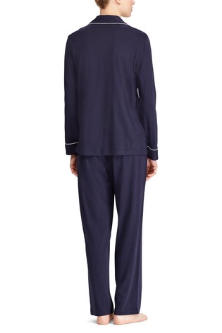 Lauren Ralph Lauren® Navy Blue Modal Pyjama Set