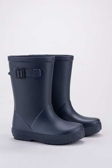 Igor Navy Blue Splash Euri Wellies