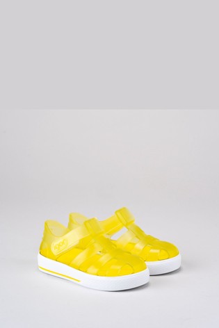 Igor Yellow Star Jelly Sandals