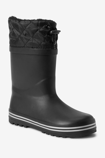 Warm Lined Cuff Wellies