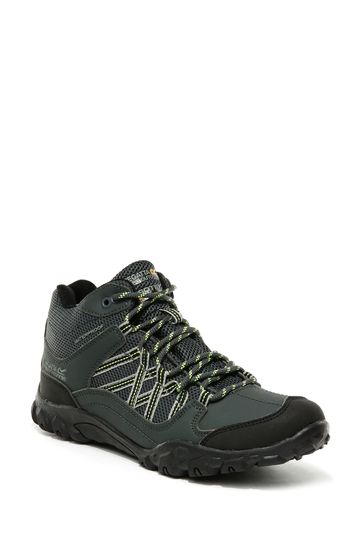 Regatta Green Edgepoint Mid Junior Walking Boots