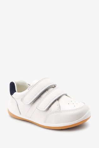 Leather First Walker Shoes Wide Fit (G)