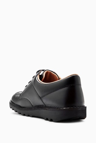 Kickers Kick Lo Leather Shoes