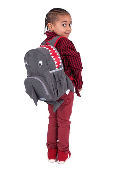 Playzeez Kai Grey The Shark Backpack