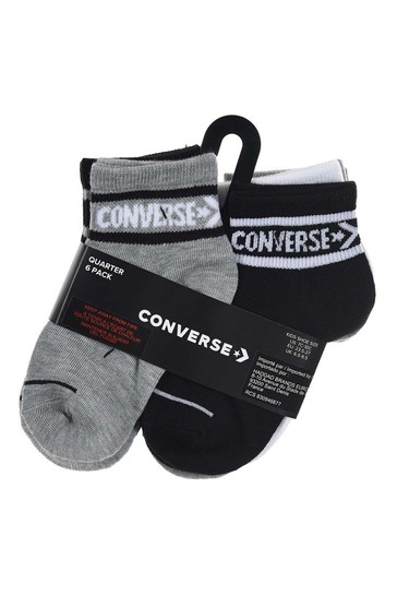 Converse Kids Ankle Socks 6 Pack