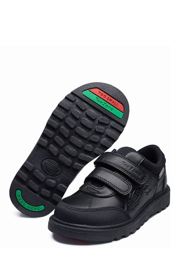 ToeZone حذاء مدرسي أسود روكيت مبتكر