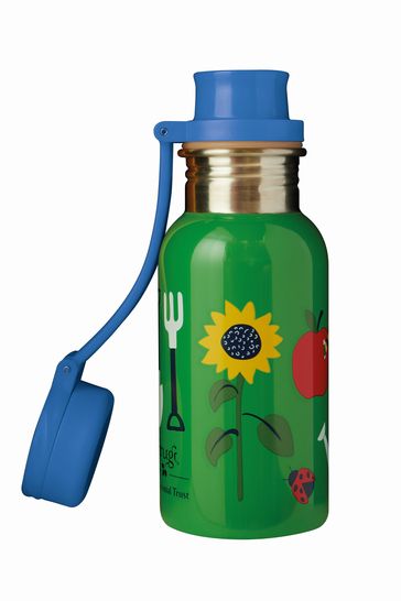 Frugi x The National Trust Green Splish Splash Steel Bottle