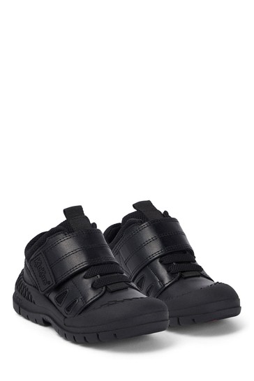 Kickers Black Trukka Lo Shoes