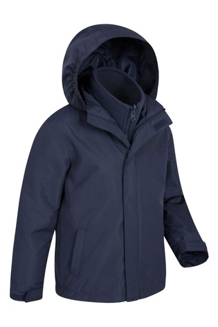 Mountain Warehouse Fell Kids 3 In 1 Water Resistant Jacket