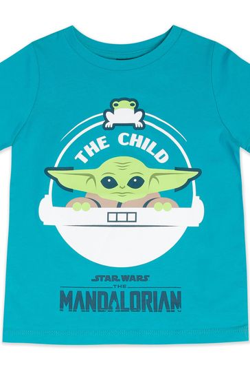 M&Co Boys Green Star Wars Mandalorian Pyjama Set (1-6yrs)