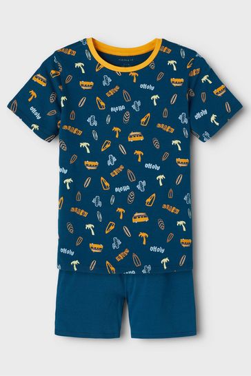 Name It Printed Short Pyjama Set