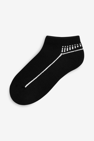 5 Pack Cushioned Footbed Sports Trainer Socks