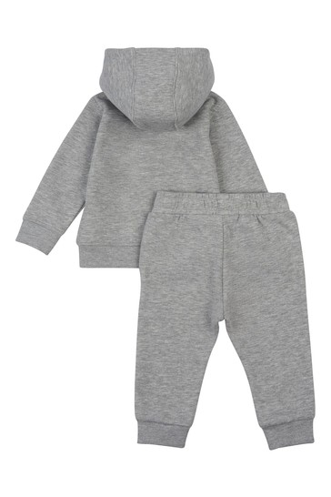 U.S. Polo Assn. Grey Sport Over The Head Hoodie And Joggers Set