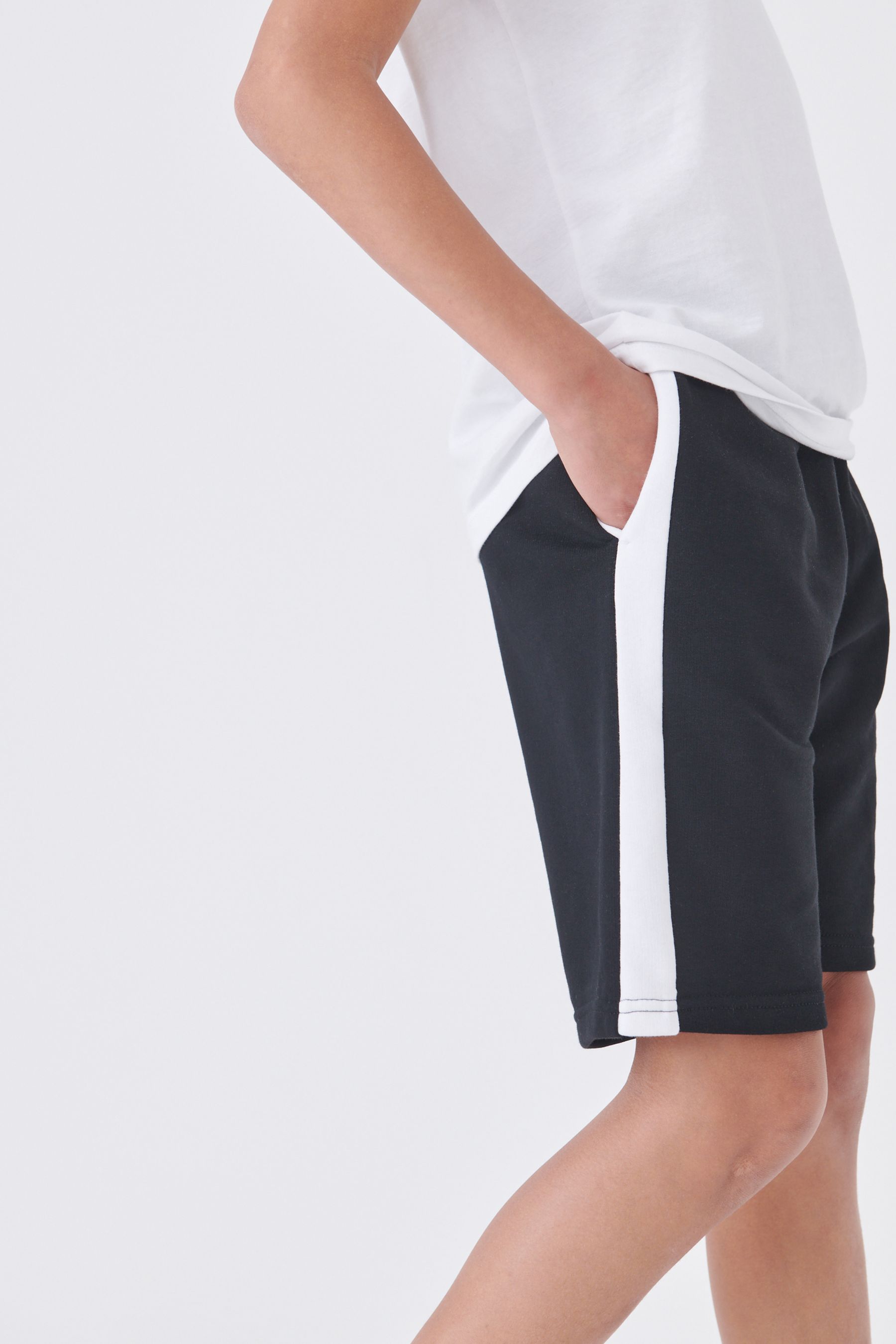 Colourblock Jersey Shorts (3-16yrs)