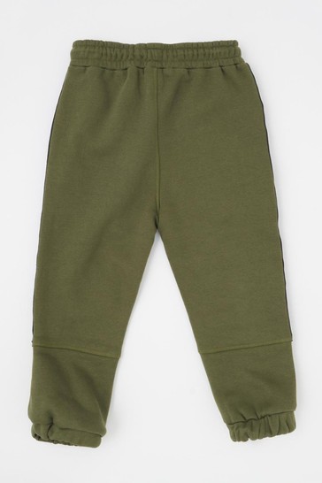 Angel & Rocket Green Gabriel Sporty Branded Joggers