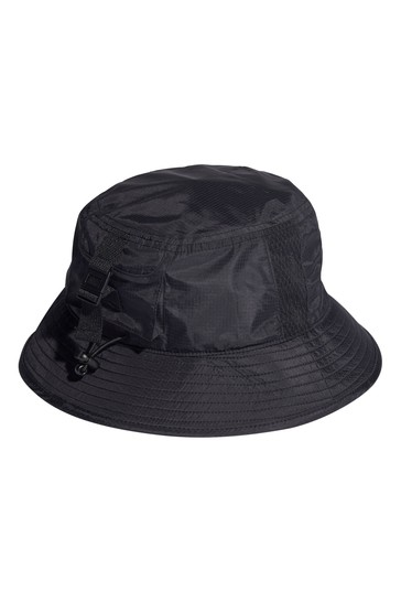 قبعة دلو سوداء للأطفال من adidas Originals