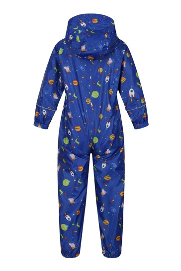 Regatta Blue Peppa Pig Waterproof Pobble Suit