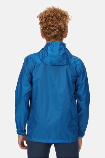 Regatta Kids Pack It III Blue Waterproof Jacket