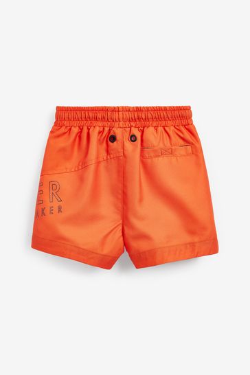 Baker by Ted Baker Orange Swim Shorts