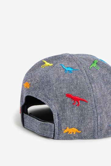 Embroided Chambray Cap (3mths-10yrs)