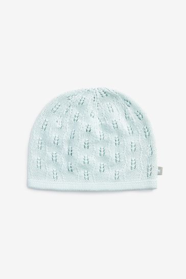 The Little Tailor Blue Cotton Knitted Hat
