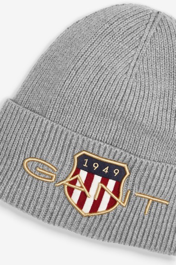 GANT Teen Boys Archive Shield Beanie