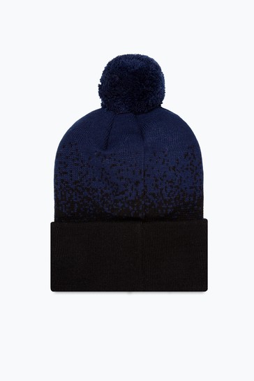 Hype. Blue Speckle Fade Knitted Beanie