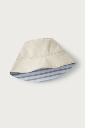 The White Company White Reversible Bucket Hat