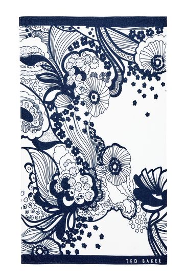 Ted Baker Retro Swirl Cotton Beach Towel