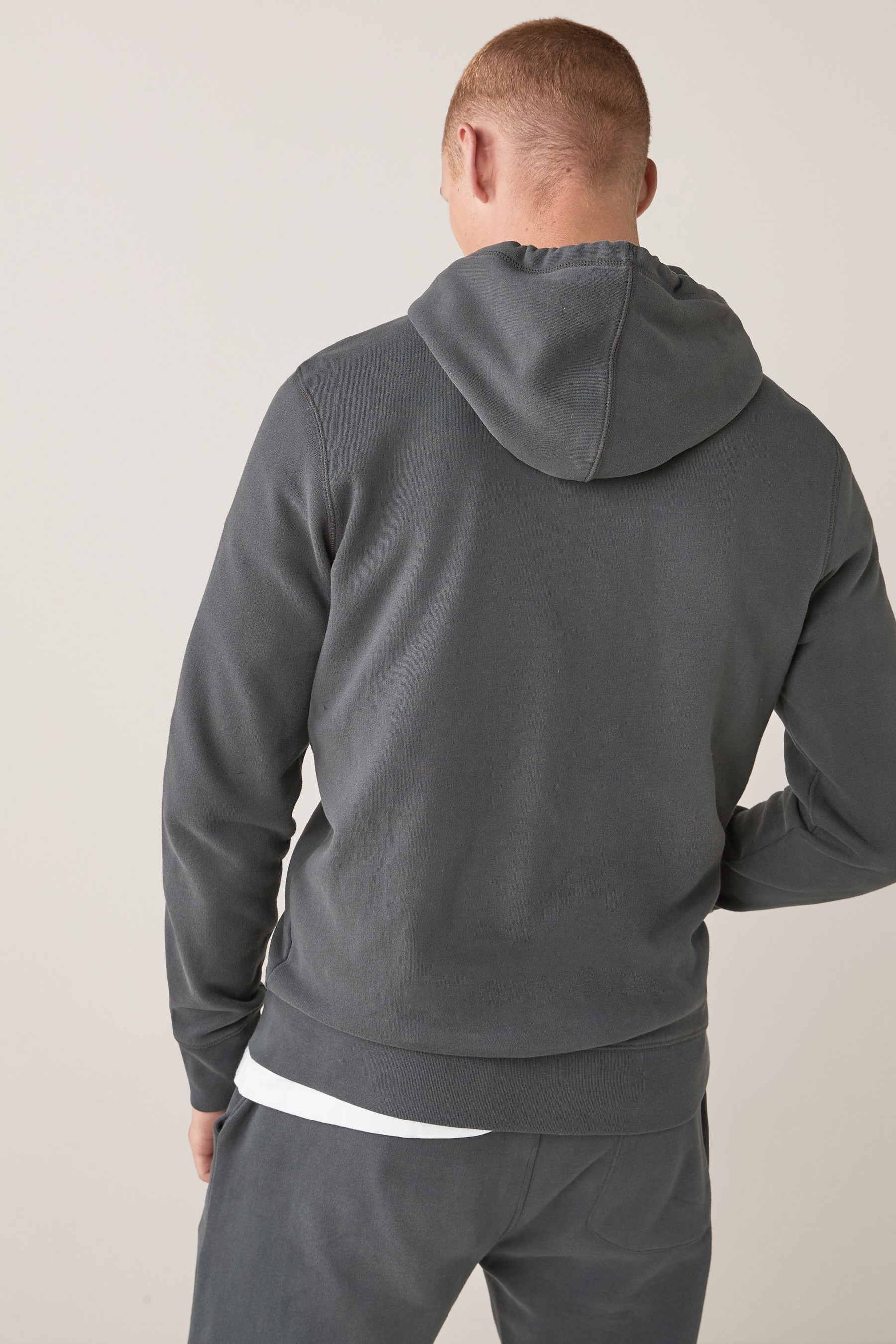 Overhead Hoodie Zip Through Hoodie