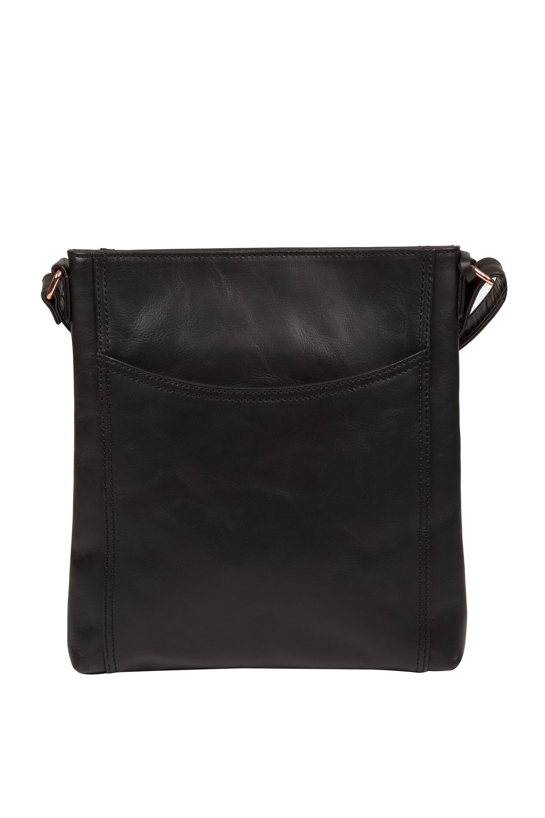 Pure Luxuries London Gilpin Leather Cross-Body Bag
