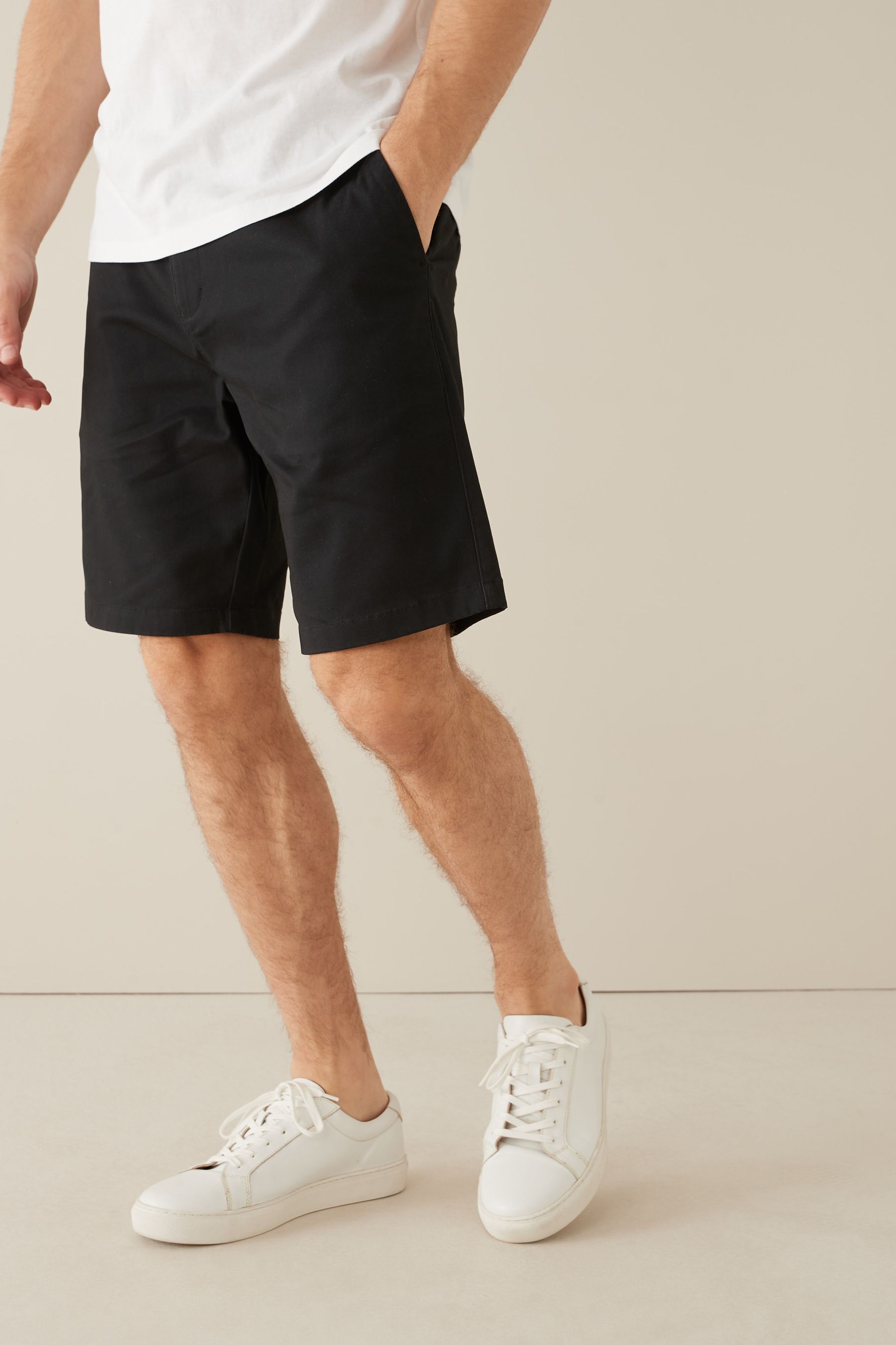 Stretch Chino Shorts Straight Fit