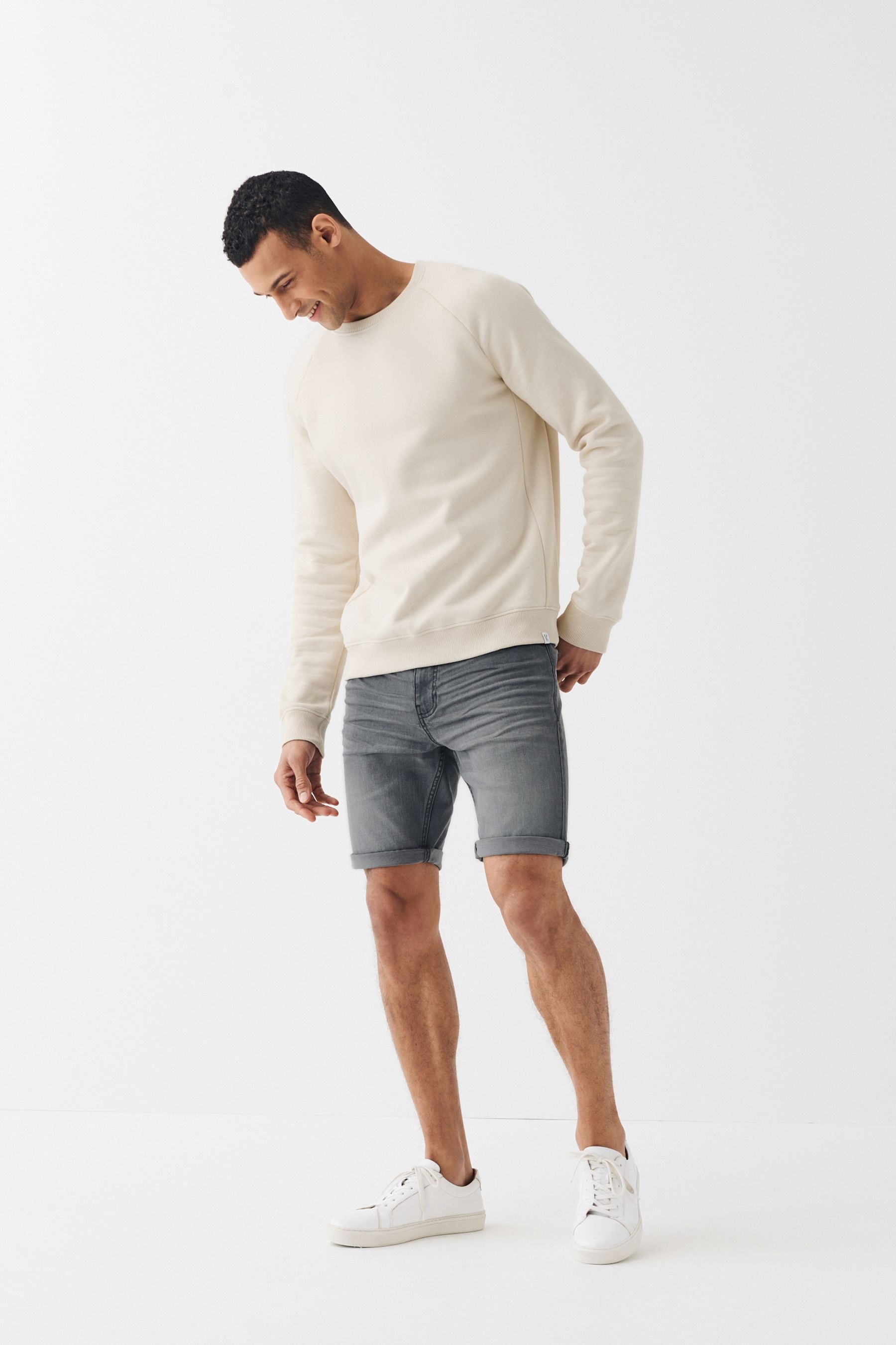 Denim Shorts Slim Fit