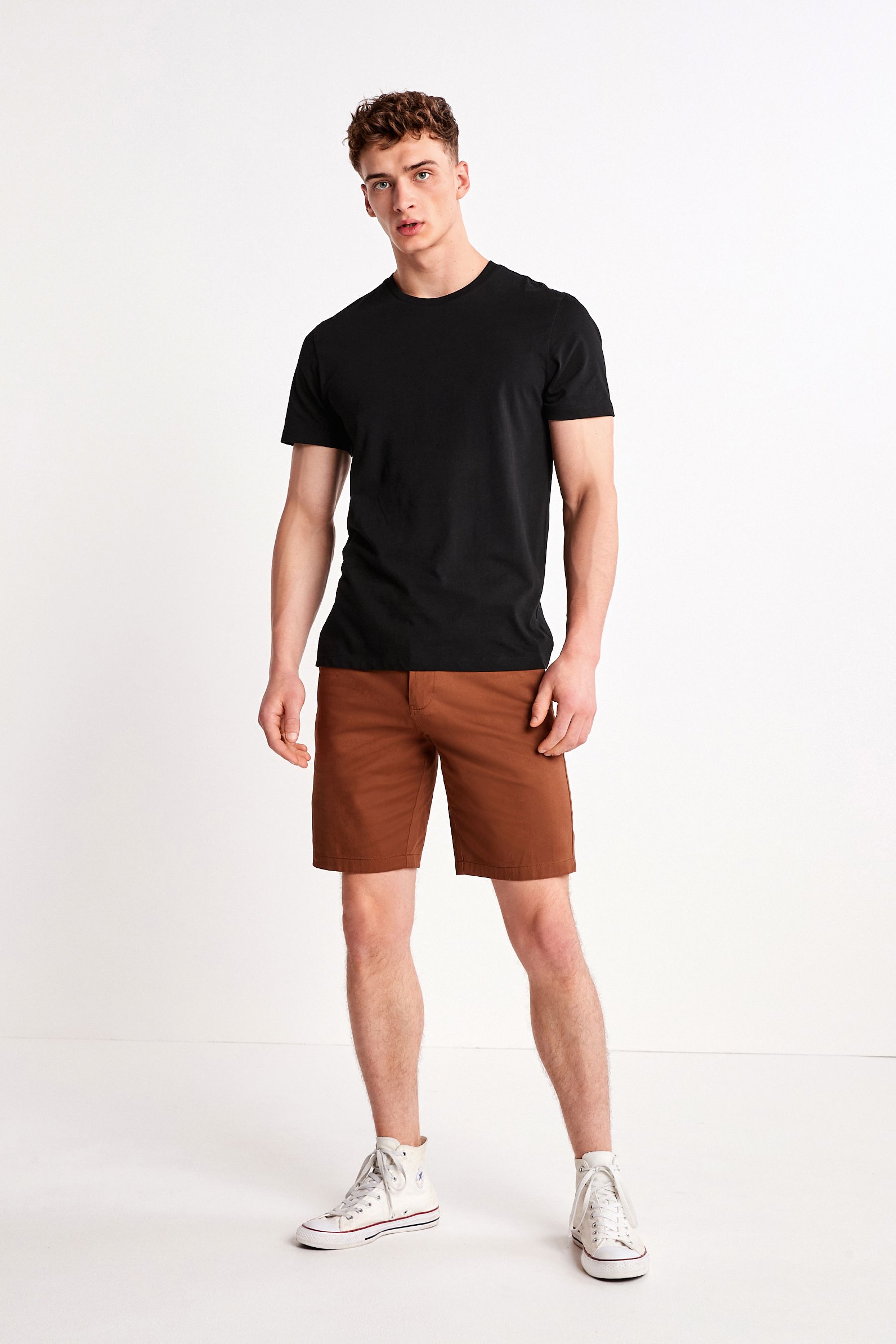 Stretch Chino Shorts Straight Fit