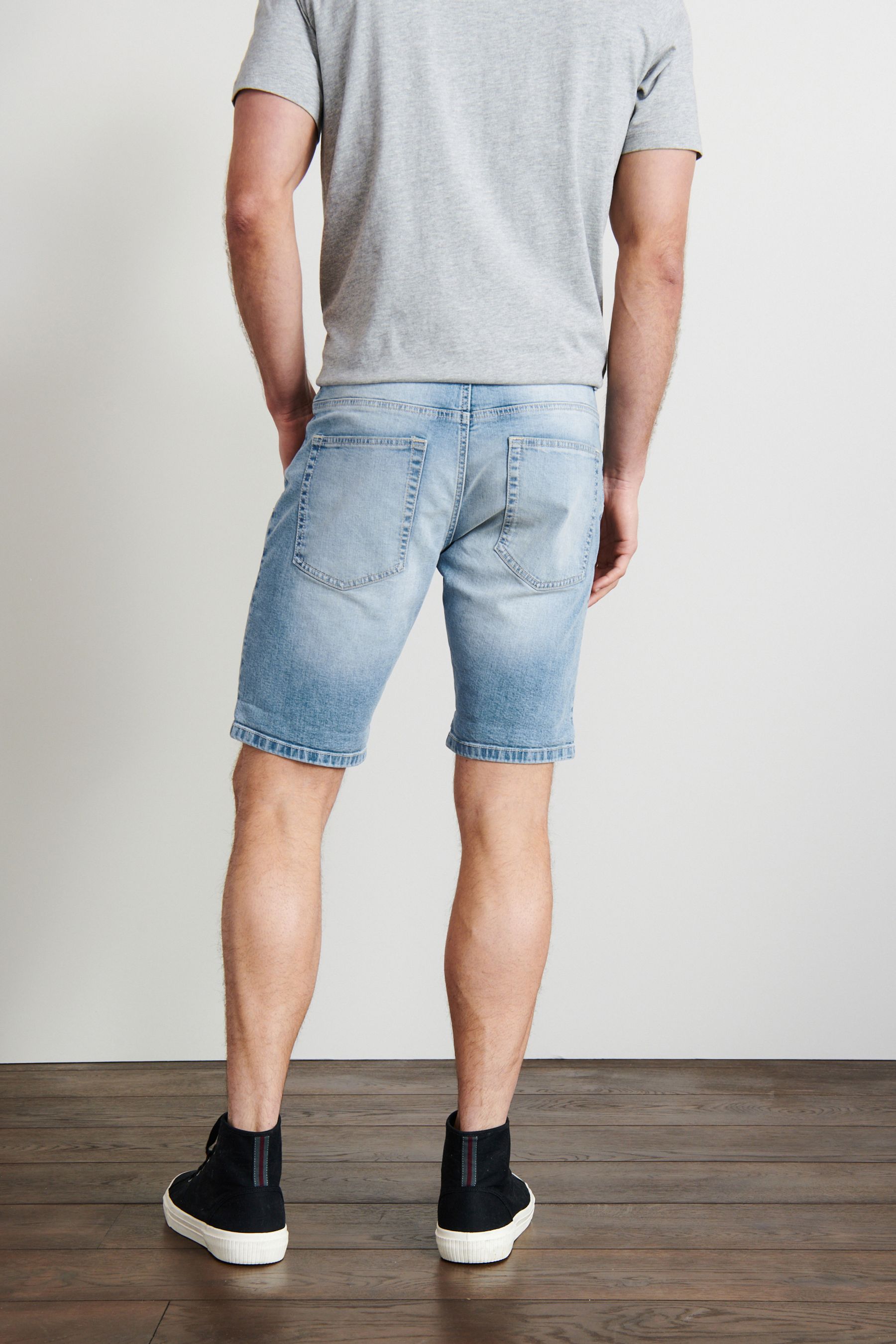 Denim Shorts Slim Fit