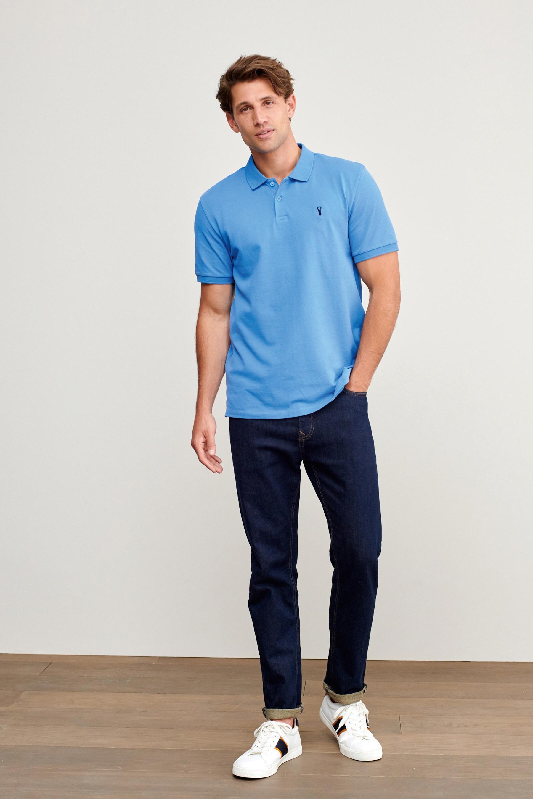 Pique Polo Shirt Slim Fit