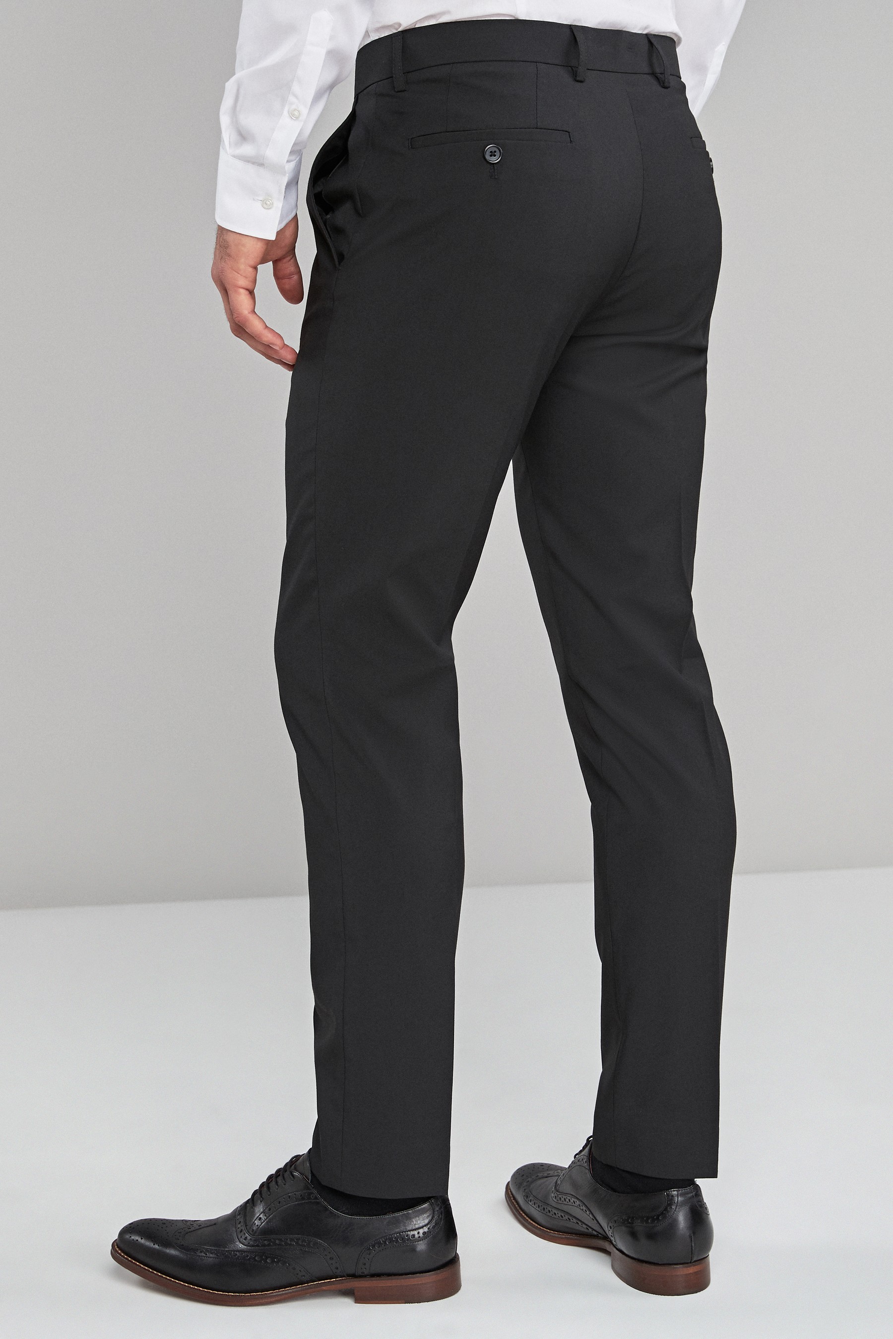 Stretch Formal Trousers Skinny Fit