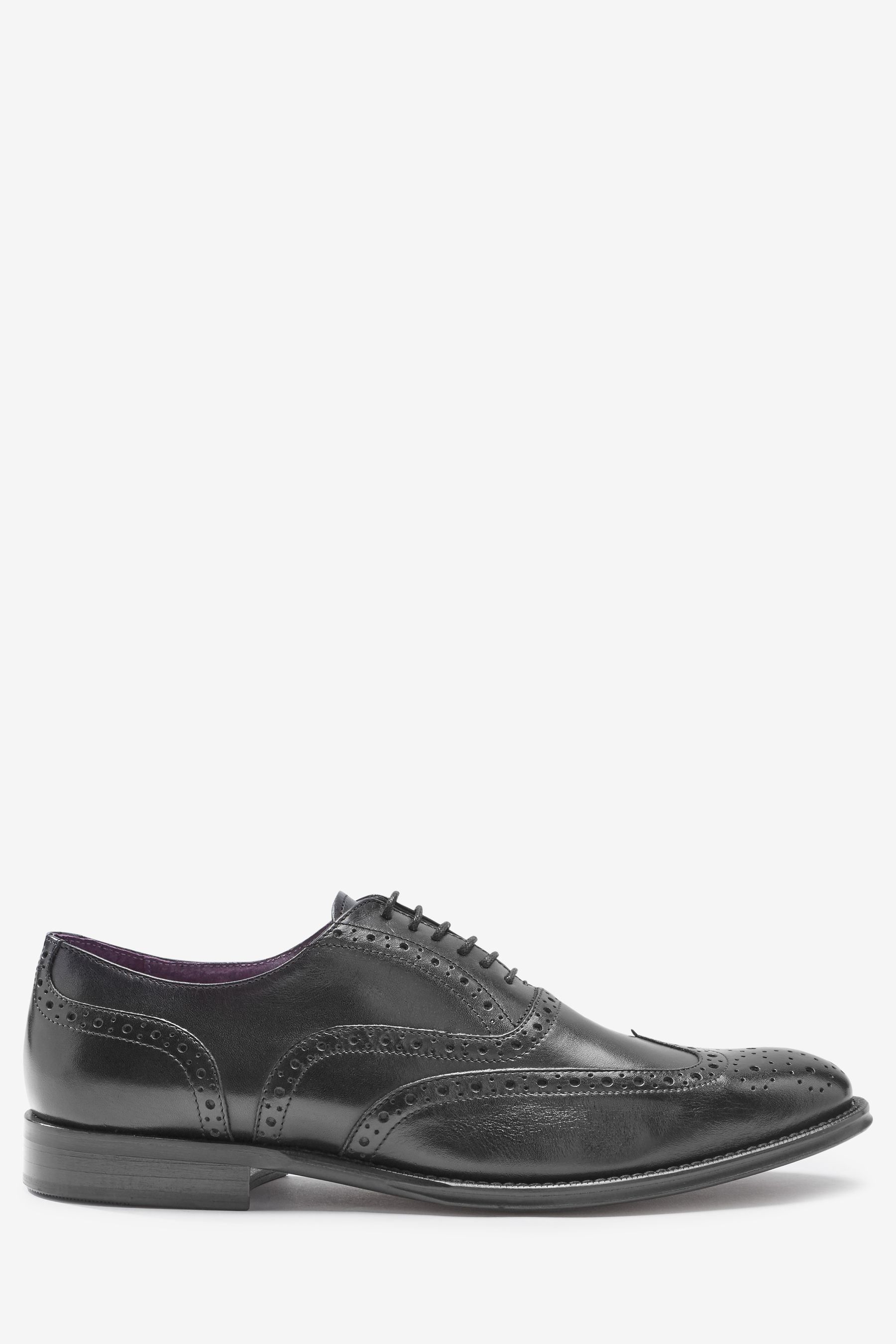 Signature Italian Leather Wing Cap Brogues