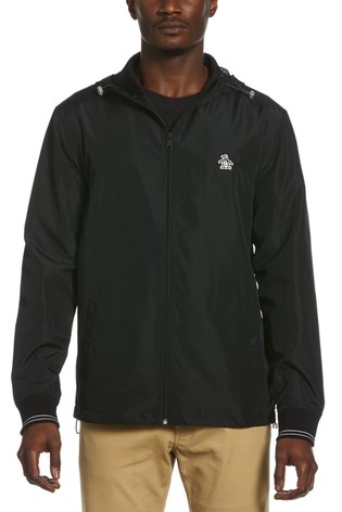 Original Penguin® Black Hooded Ratner Jacket