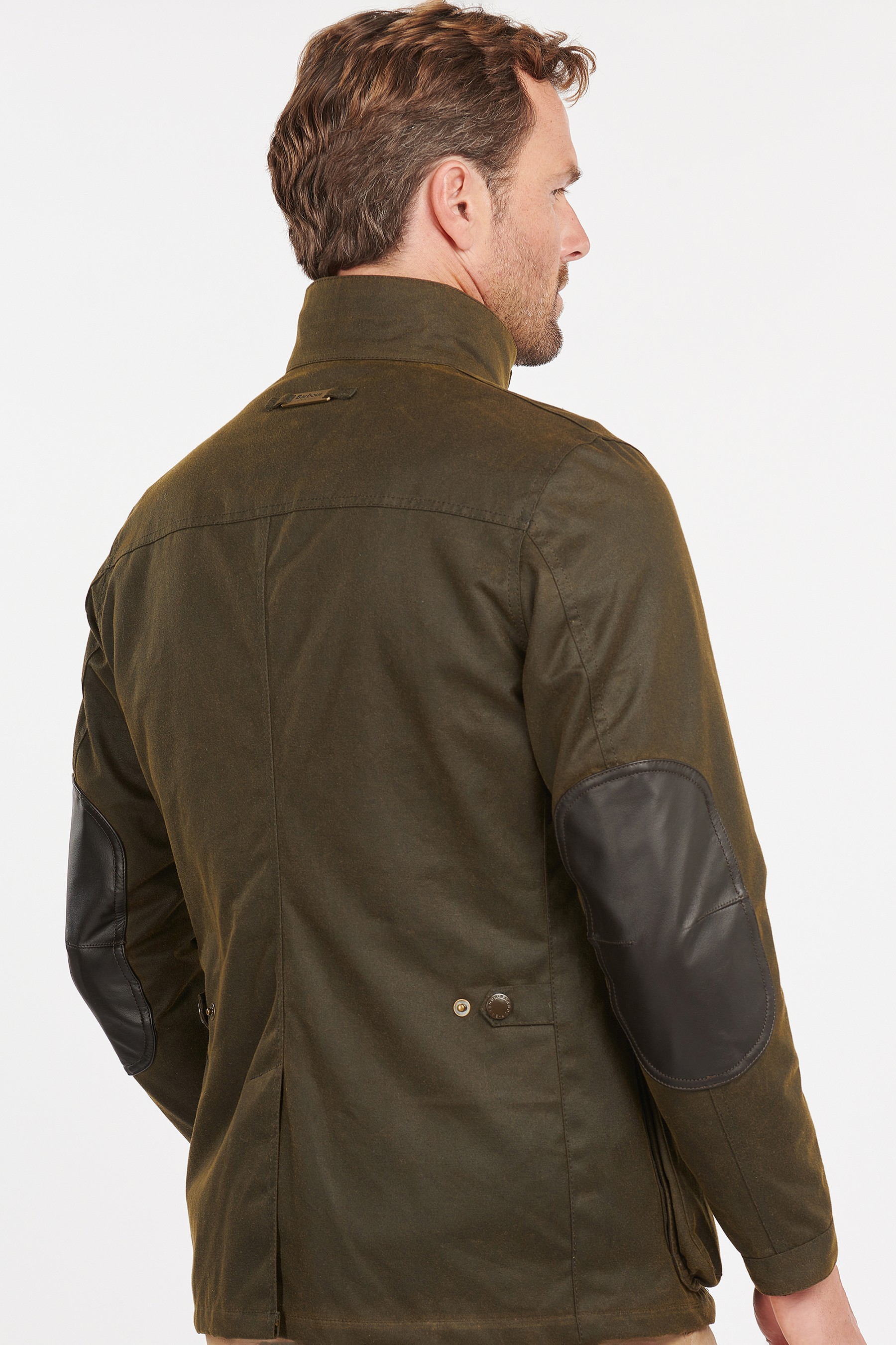 Barbour® Olive Green Ogston Wax Jacket