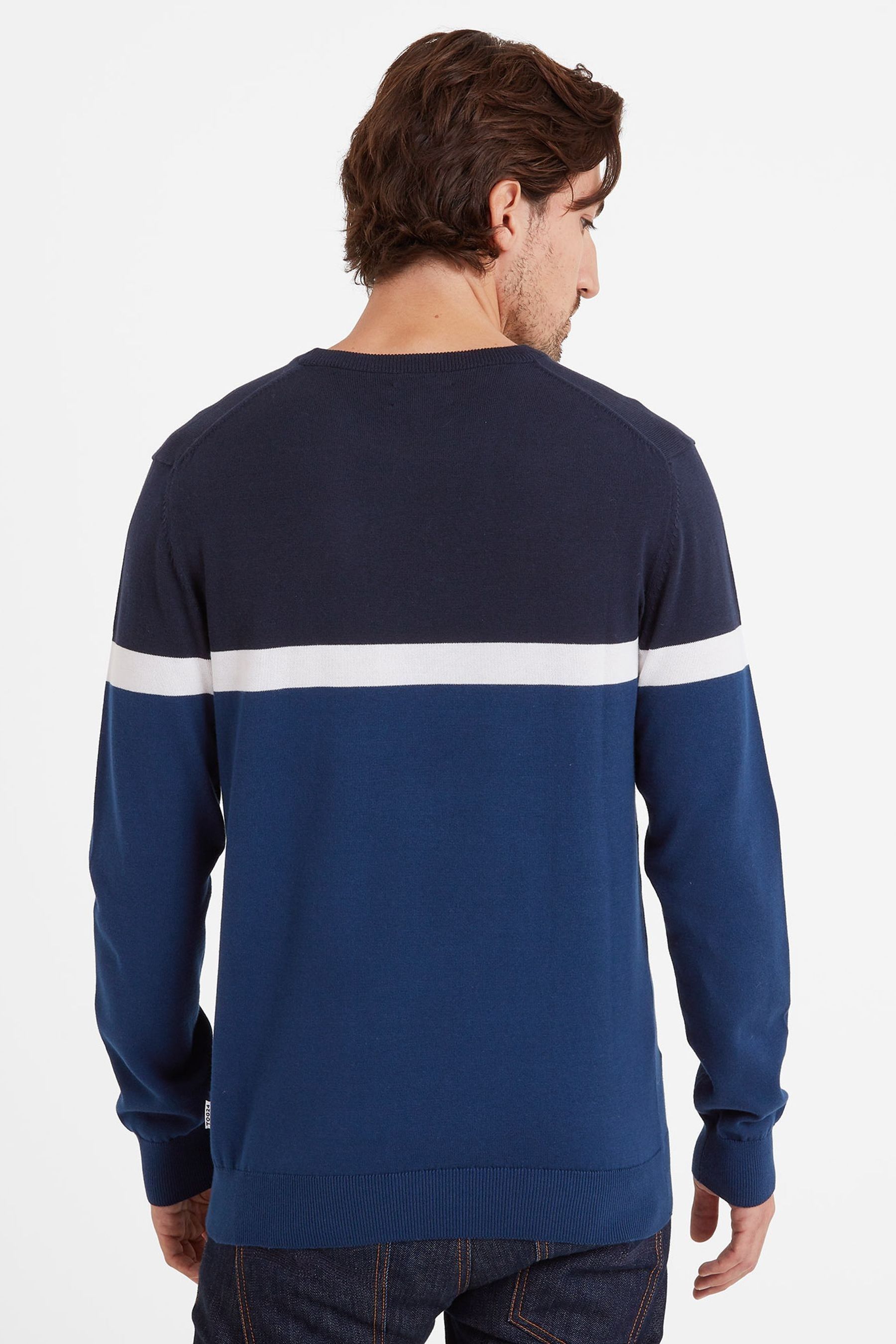 Tog 24 Blue Davison Crew Neck Jumper