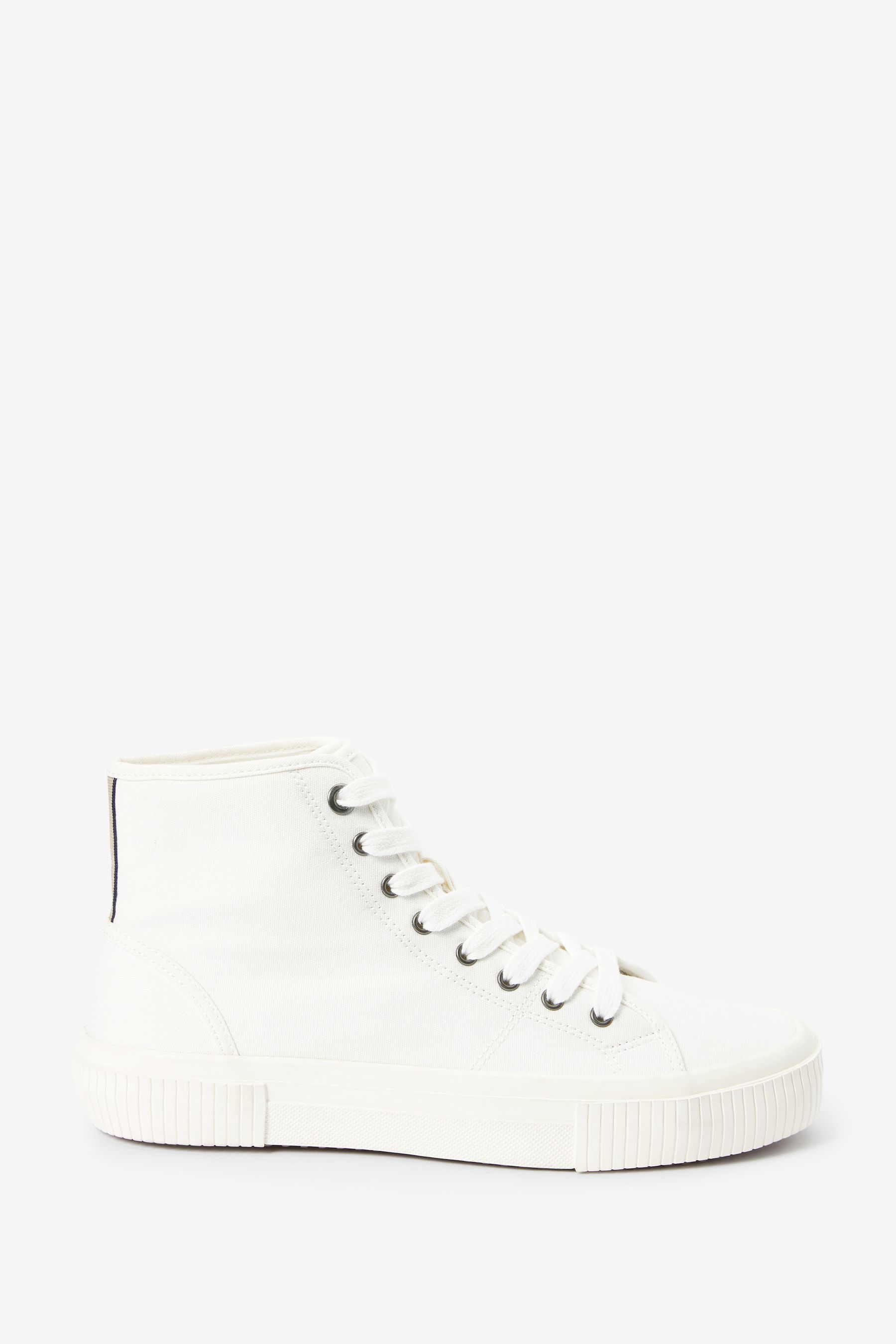 Canvas High Top Trainers