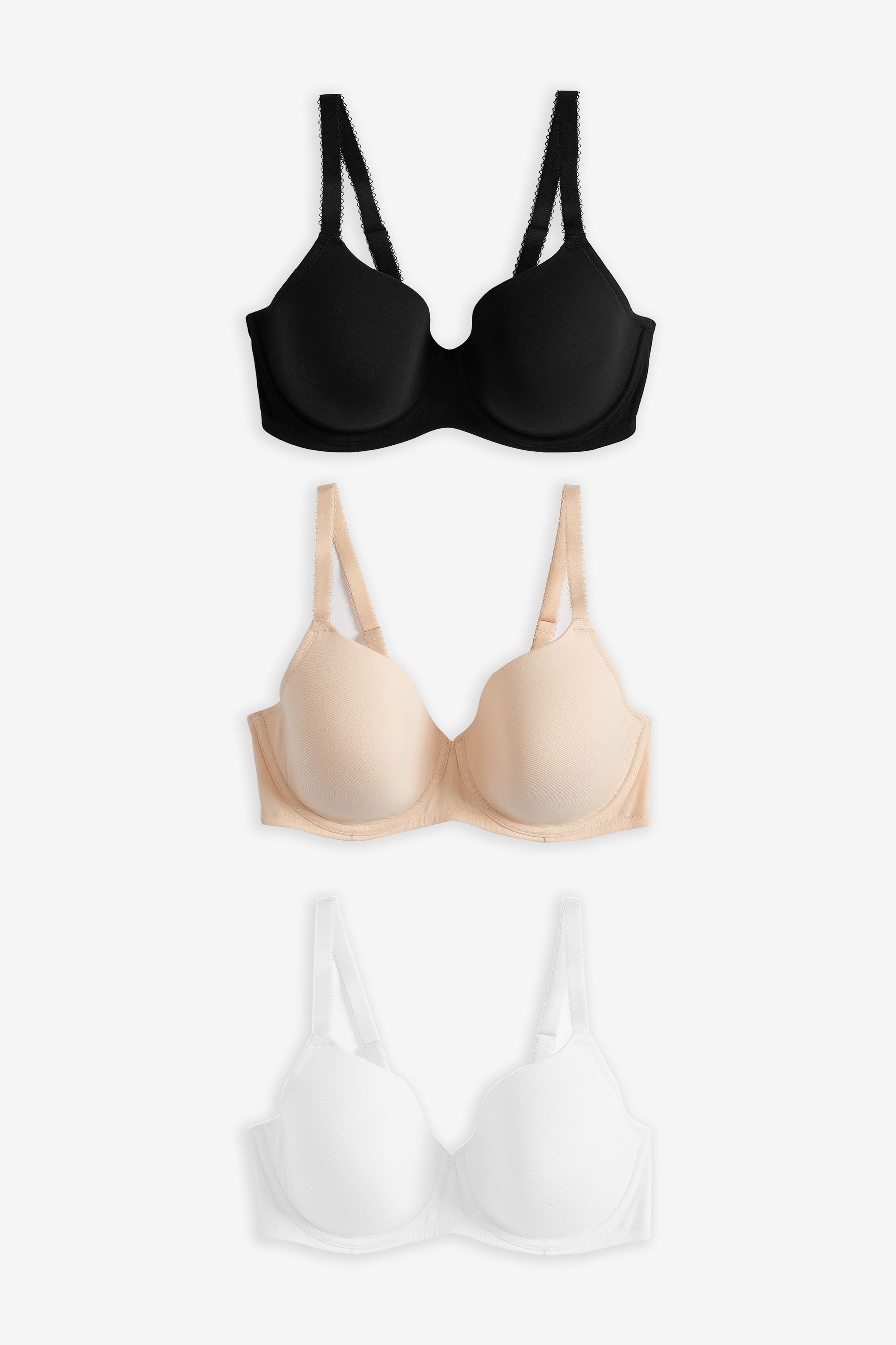 Bras 3 Pack DD+ Pad Full Cup