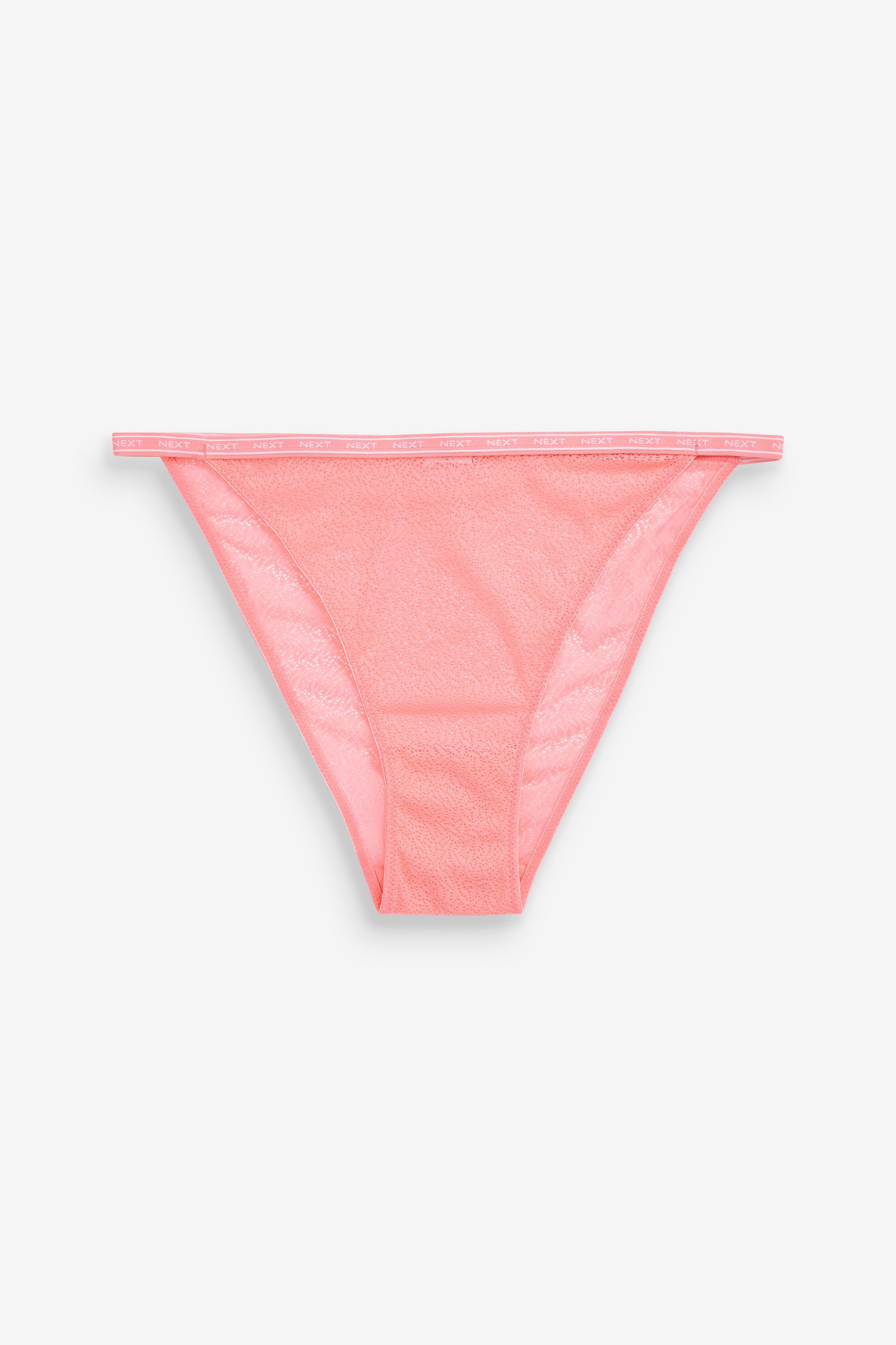 Logo Mesh Knickers 2 Pack Tanga