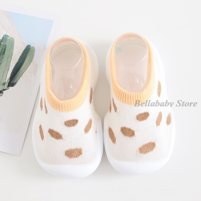 Leopard White Baby Shoes Fashion Unisex Spring Baby Floor Shoes Non-slip Soft Baby Booties Infant Shoes Plaid Cartoon Casual Shoes