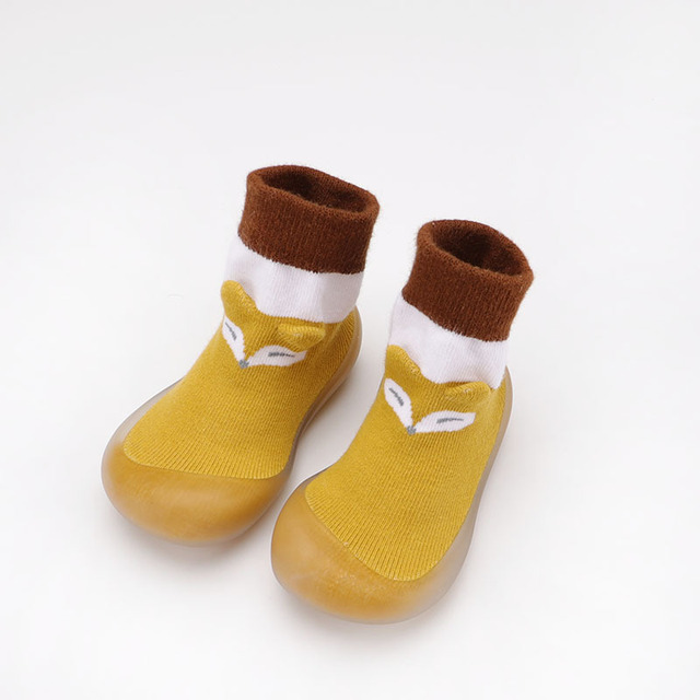 Baby shoes first baby shoes infant first walkers baby girl boy kids soft rubber sole baby shoes knit anti-slip socks