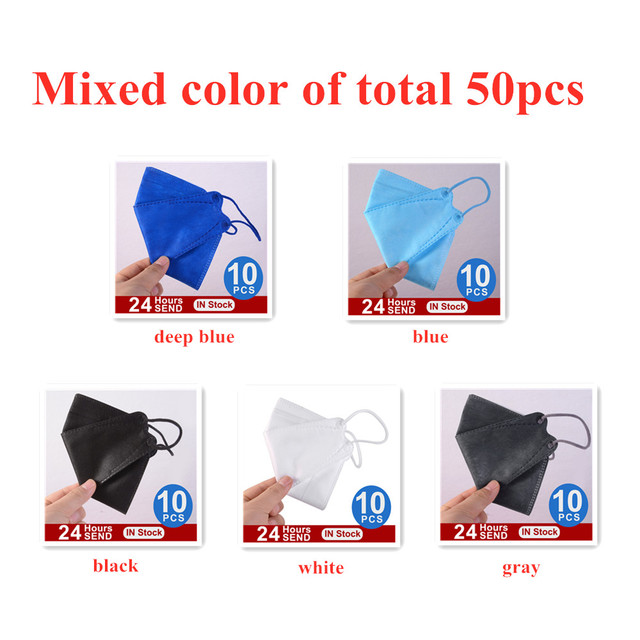 FFP2 Fish Mask KN95 Face Masks CE Protective Breathing Filter Adult fpp2mascarillas kn95 fish mask ffp2dust mask ffp2